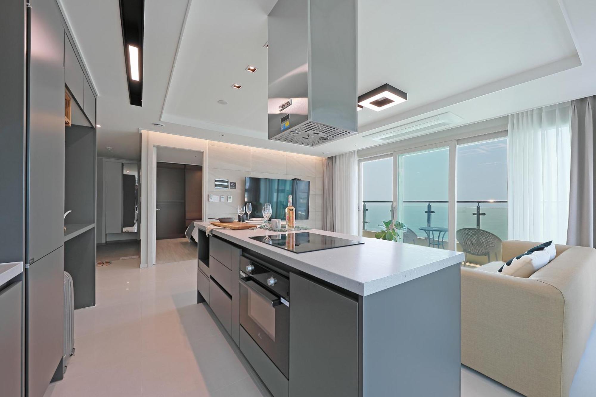 Ferienwohnung Elmomento Songdo Busan Exterior foto