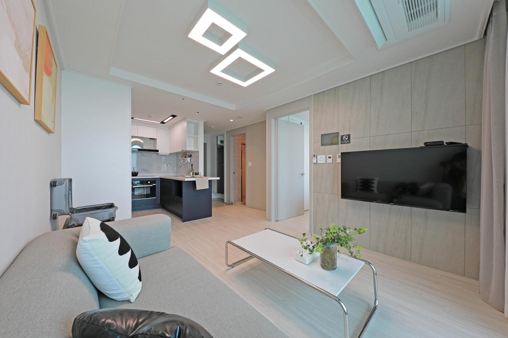 Ferienwohnung Elmomento Songdo Busan Exterior foto