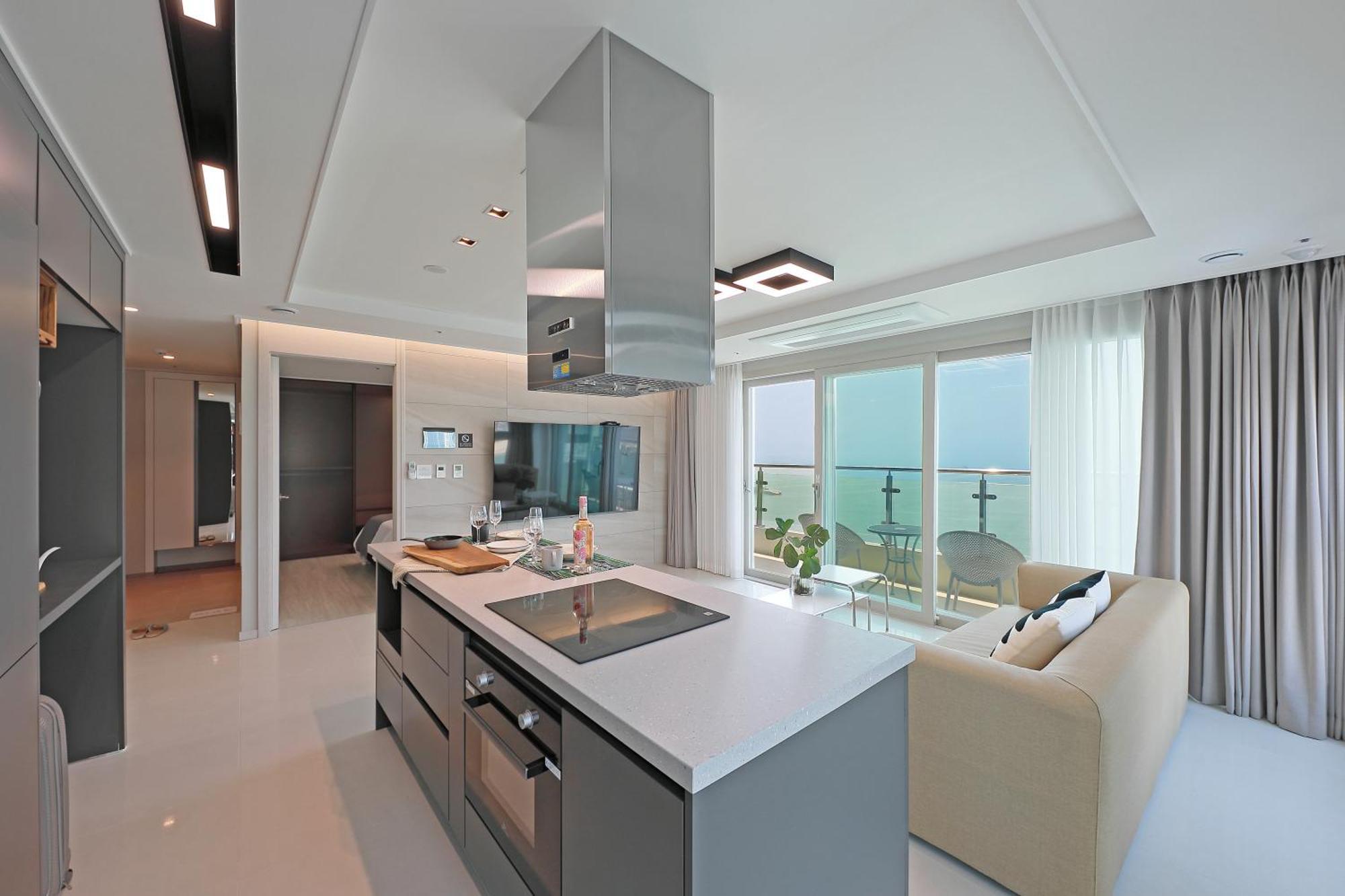 Ferienwohnung Elmomento Songdo Busan Exterior foto