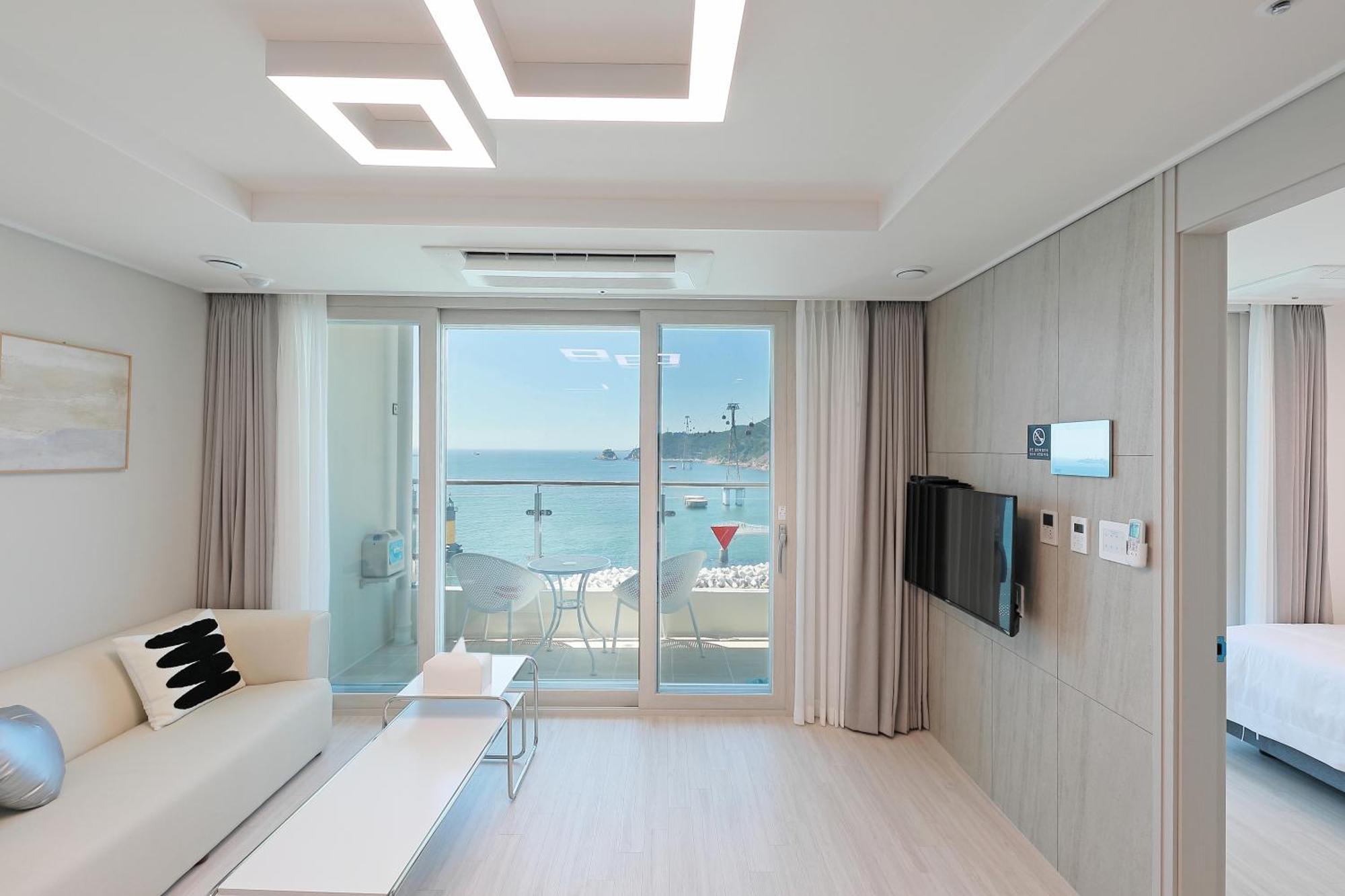 Ferienwohnung Elmomento Songdo Busan Exterior foto