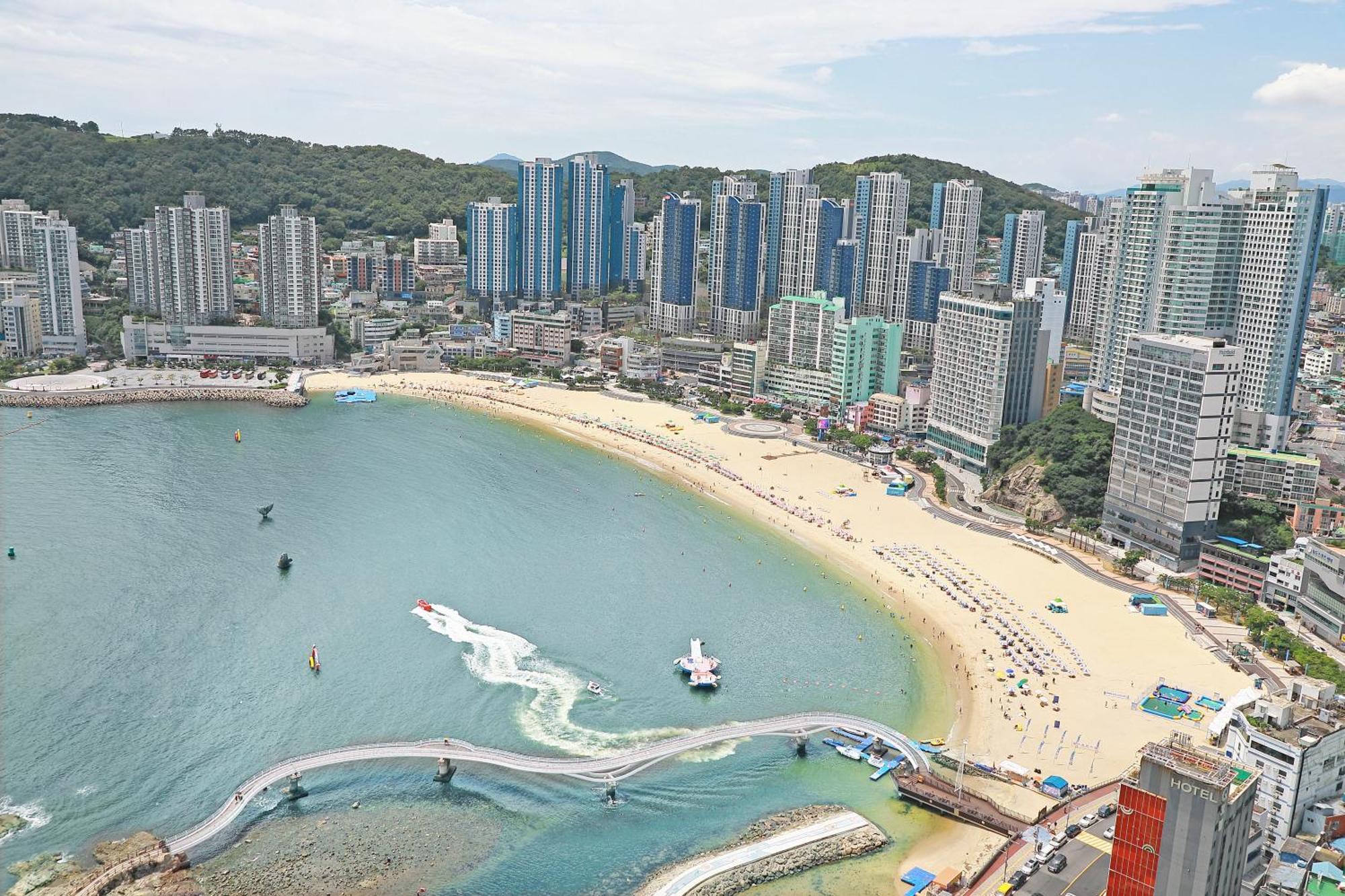 Ferienwohnung Elmomento Songdo Busan Exterior foto