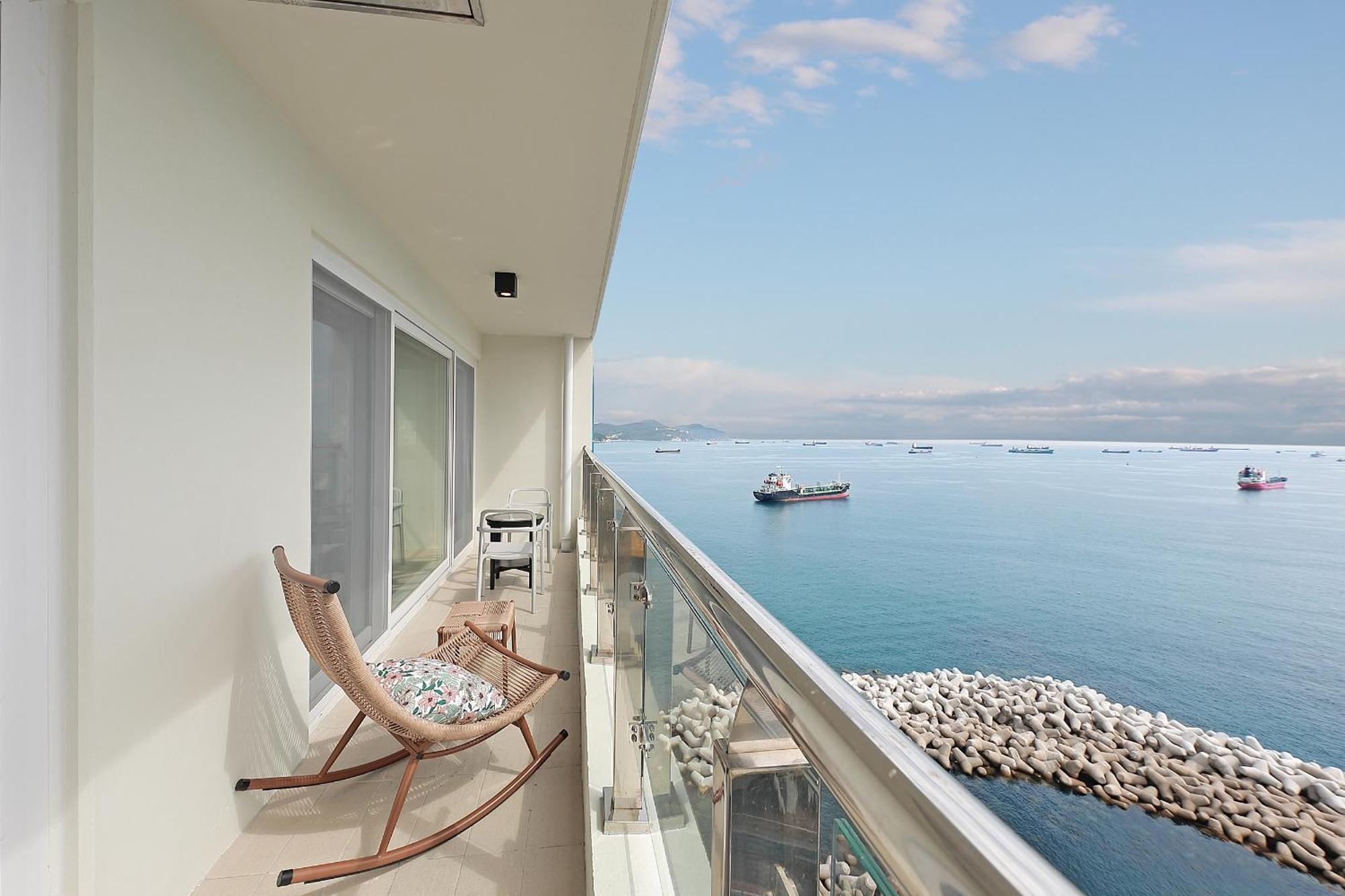 Ferienwohnung Elmomento Songdo Busan Exterior foto