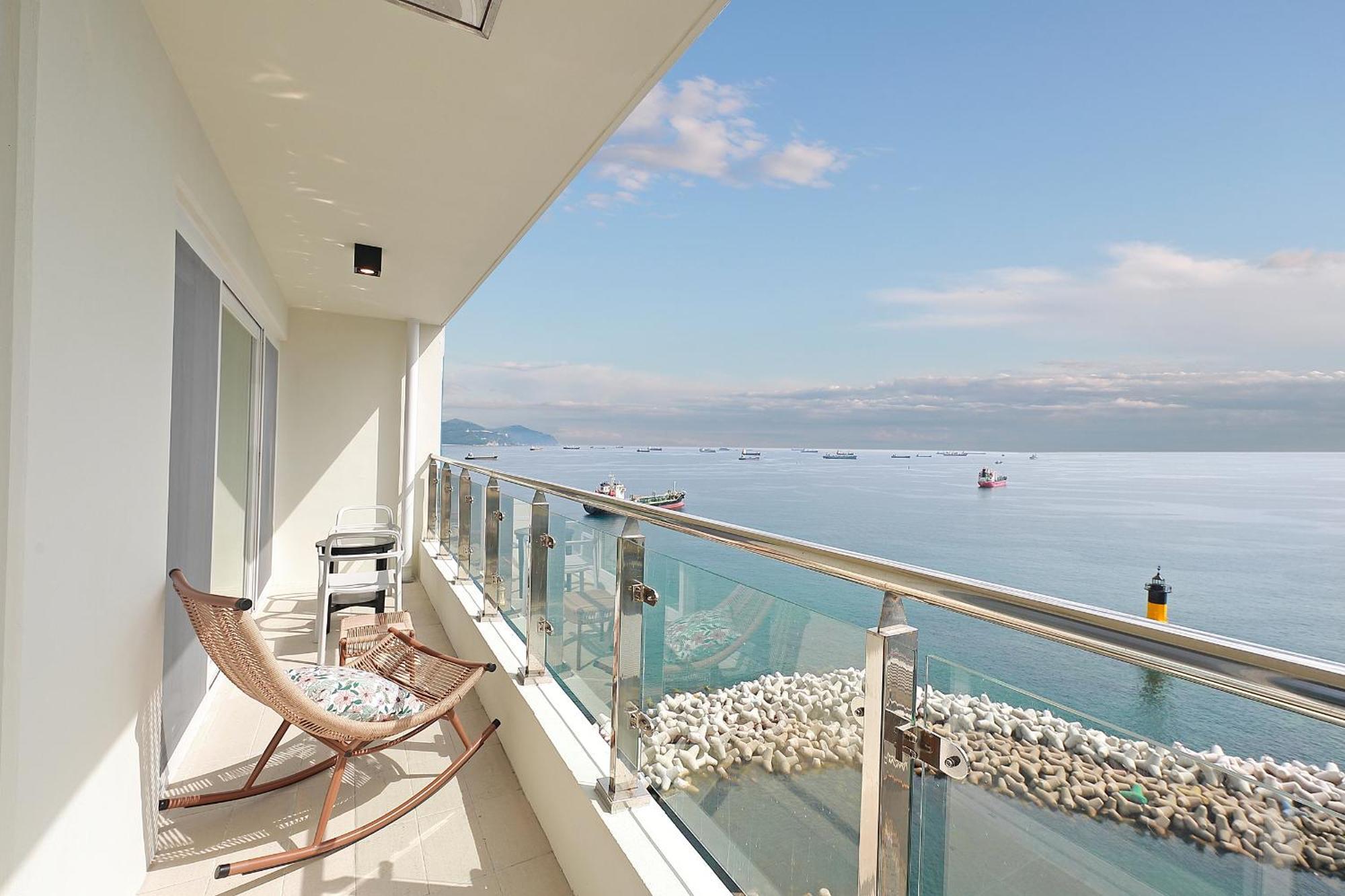 Ferienwohnung Elmomento Songdo Busan Exterior foto